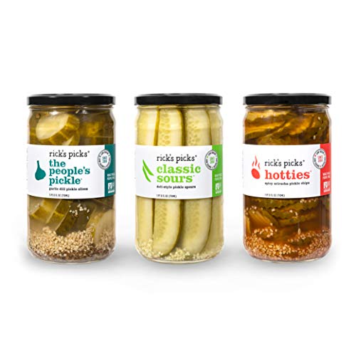 Pickle Trio - Classic Sours / The Peoples Pickle / Hotties - 3 Pk