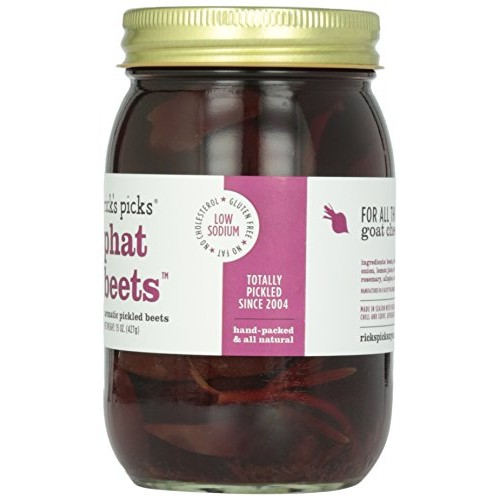 Rick’S Picks, Phat Beets, Aromatic Pickled Beets 15 Oz Jar Low