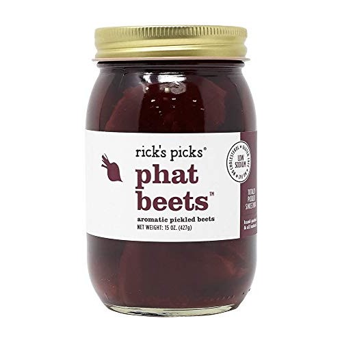 Rick’S Picks, Phat Beets, Aromatic Pickled Beets 15 Oz Jar Low