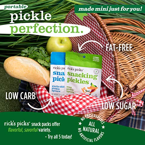 Snacking Pickles Garlic Dill Pickle Spears- 3 Pk