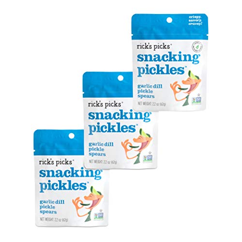 Snacking Pickles Garlic Dill Pickle Spears- 3 Pk