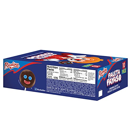 Paleta Payaso - Chocolate Coated Marshmallow Lollipop With Gummi Paleta Payaso - Chocolate Coated Marshmallow Lollipop With Gummi