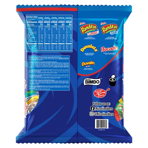 Ricofiesta Party Pack - Assorted Hispanic Candy, Perfect For Piñ