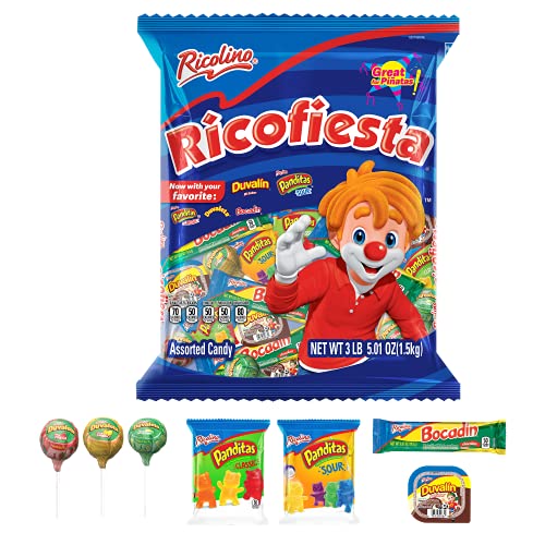 Ricofiesta Party Pack - Assorted Hispanic Candy, Perfect For Piñ