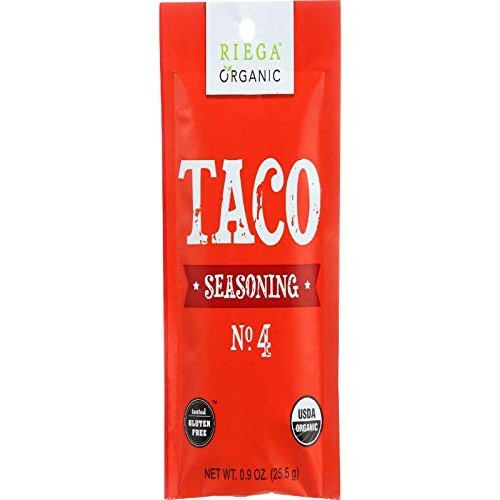 Riega Foods Seasoning Mix Taco Organic, 0.9 Oz