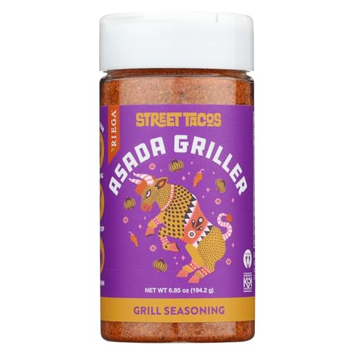 Riega Street Taco Grill Seasoning, Asada, 6.85 oz Pack of 1