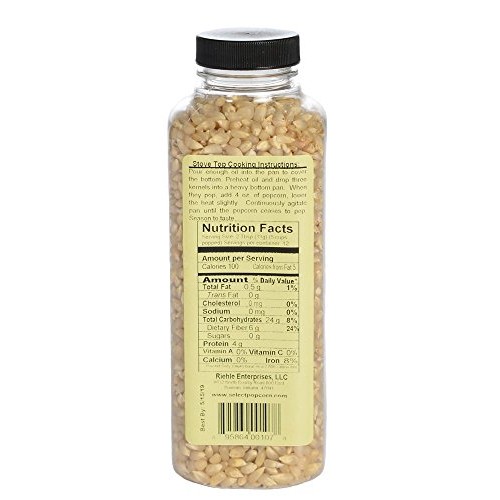 Riehles Select Popping Corn 3-Pack Hulless Gourmet Popcorn