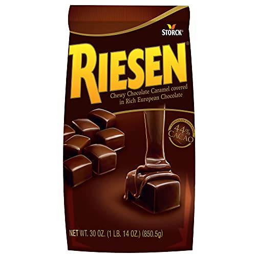 Riesen Storck Chewy Chocolate Caramels, 1.87 Pound Pack Of 1