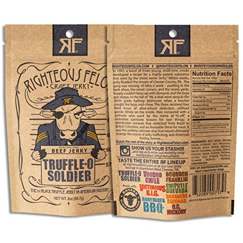 Righteous Felon Beef Jerky Bundle - Savory Beef Jerky Sampler -