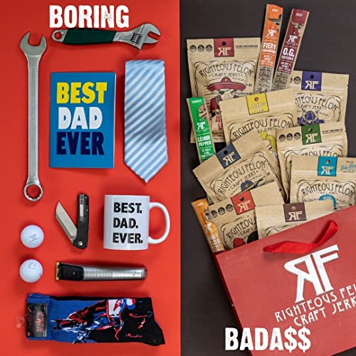 Righteous Felon Biltong Variety Beef Jerky | Keto, Paleo, Gluten...