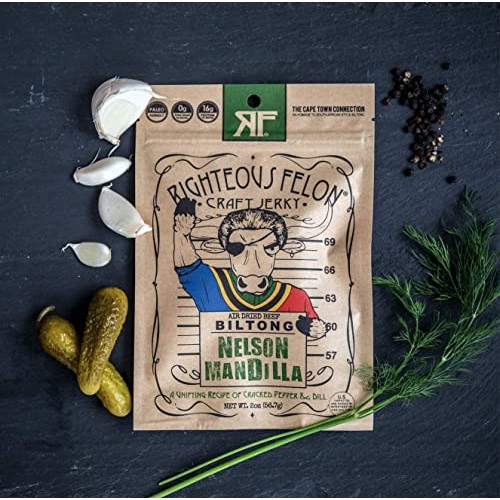 Righteous Felon Biltong Variety Beef Jerky | Keto, Paleo, Gluten...