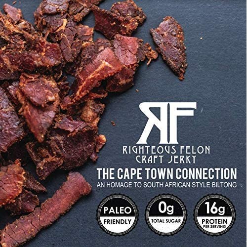 Righteous Felon Biltong Variety Beef Jerky | Keto, Paleo, Gluten...