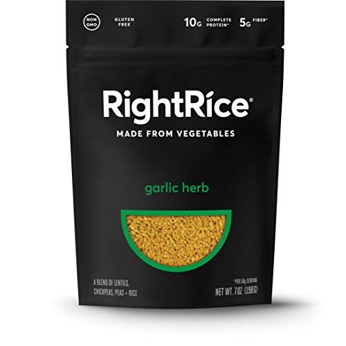 Rightrice - Garlic Herb 7Oz. Pack Of 1 - Made From Vegetables