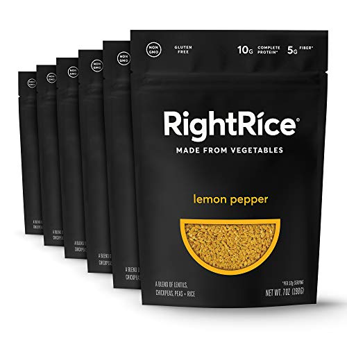 Rightrice - Lemon Pepper 7Oz. Pack Of 6 - Made From Vegetables