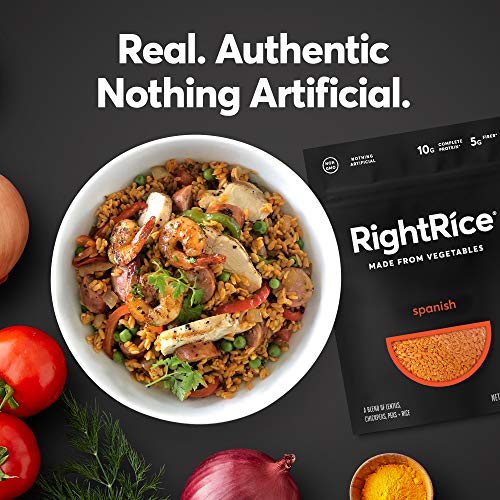 Rightrice - Spanish 7Oz. Pack Of 6 - Made From Vegetables - Hi