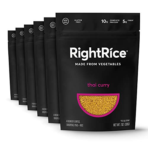Rightrice - Thai Curry 7Oz. Pack Of 6 - Made From Vegetables -