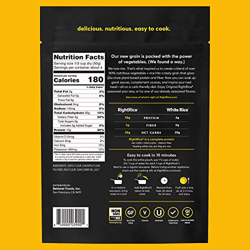 Rightrice - Variety Pack 7Oz. Pack Of 6 - Made From Vegetables