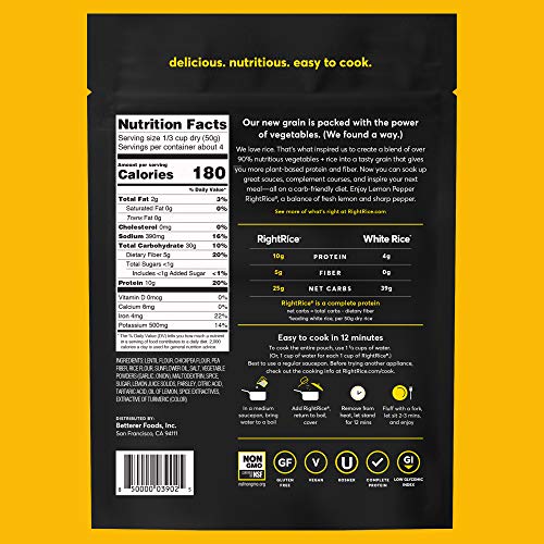 Rightrice - Variety Pack 7Oz. Pack Of 6 - Made From Vegetables