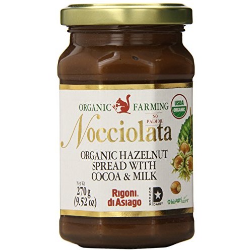 Rigoni Di Asiago Nocciolata Organic Hazelnut Spread, Cocoa and M...