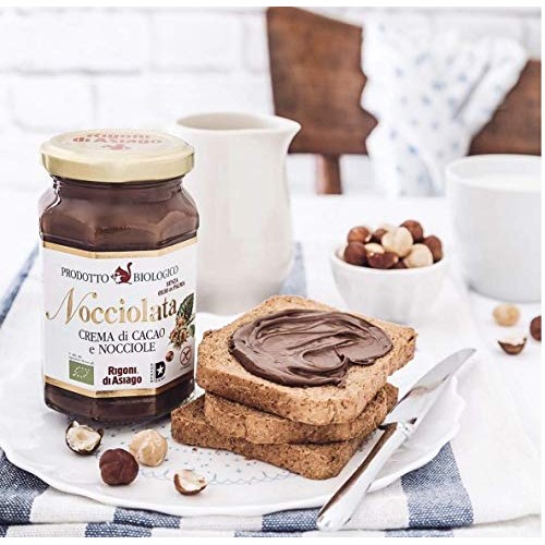 Rigoni di Asiago Nocciolata Organic Spread, Hazelnut with Cocoa ...