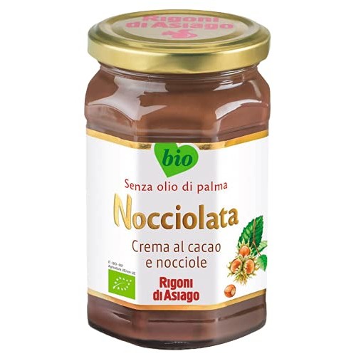 Rigoni di Asiago Nocciolata Organic Spread, Hazelnut with Cocoa ...