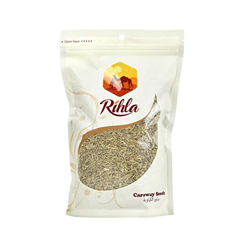 Caraway Premium Seeds Carum Carvi - Rihlas Superfoods - 1.1Lb