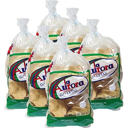 La Aurora Cuban Crackers 12 Oz Bag. Pack Of 6
