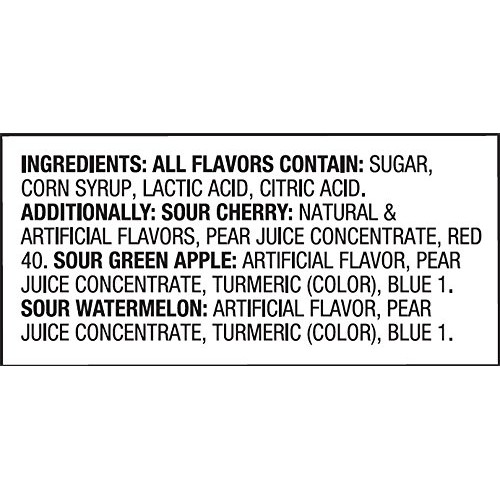 Ring Pop Sours Individually Wrapped Bulk Variety Party Pack – 30