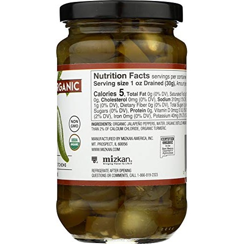 Rio Luna, Jalapenos Nacho Sliced Organic, 12 Ounce