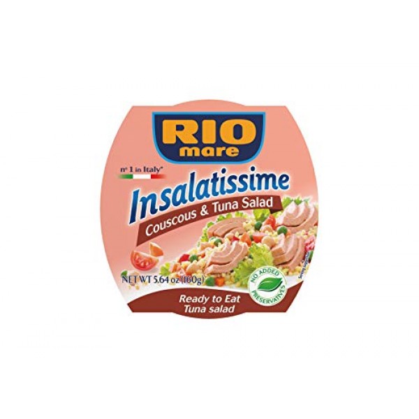 Rio Mare Insalatissima Couscous & Tuna Salad Can Pack Of 3, 16...