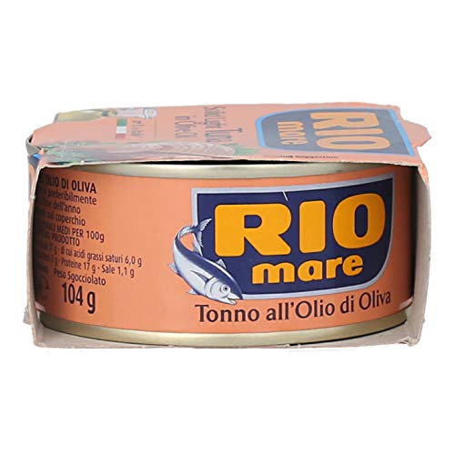Rio Mare Tuna In Olive Oil, 5.6 Ounce Can Pack Of 3