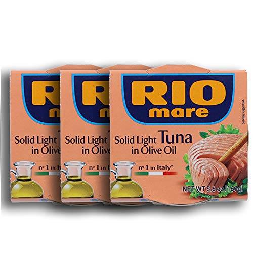 Rio Mare Tuna In Olive Oil, 5.6 Ounce Can Pack Of 3