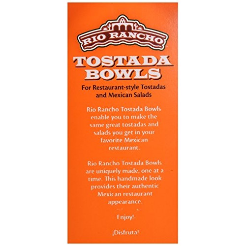 Rio Rancho Tostada Bowls, 4-Count