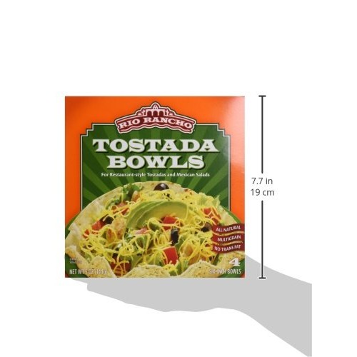 Rio Rancho Tostada Bowls, 4-Count