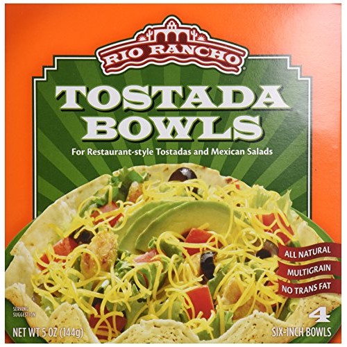 Rio Rancho Tostada Bowls, 4-Count