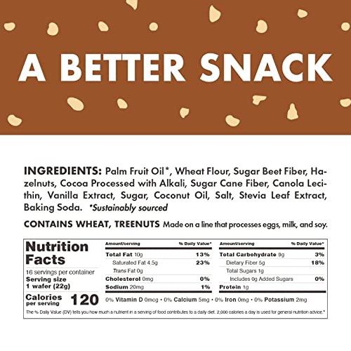 Rip Van AM YUM Chocolate Hazelnut - Keto Snacks - Non-GMO Snack ...