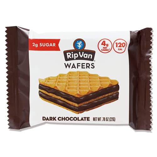 Rip Van Dark Chocolate Wafer Cookies - Healthy Snacks - Non GMO ...