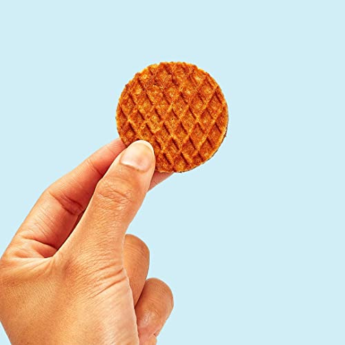 Rip Van Wafels Dutch Caramel & Vanilla Mini Stroopwafels - Low C...