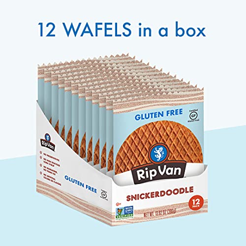 Rip Van Wafels Gluten-Free Stroopwafel - Snickerdoodle - Healthy...