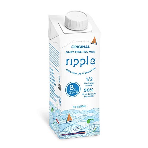 Ripple Non-Dairy Milk, Original | Vegan Milk With 8G Pea Protein