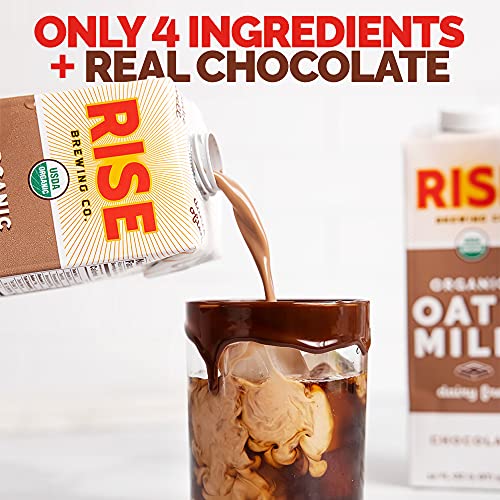 Rise Brewing Co. | Chocolate Oat Milk | Usda Organic &Amp; Non-Gmo |