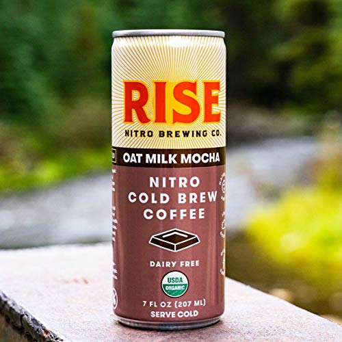 Rise Brewing Co. | Oat Milk Mocha Nitro Cold Brew Latte 12 Pack
