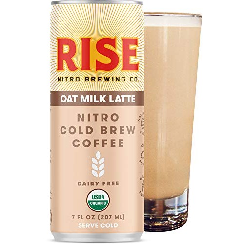 Rise Brewing Co. | Oat Milk Nitro Cold Brew Latte 4 7 Fl. Oz. C