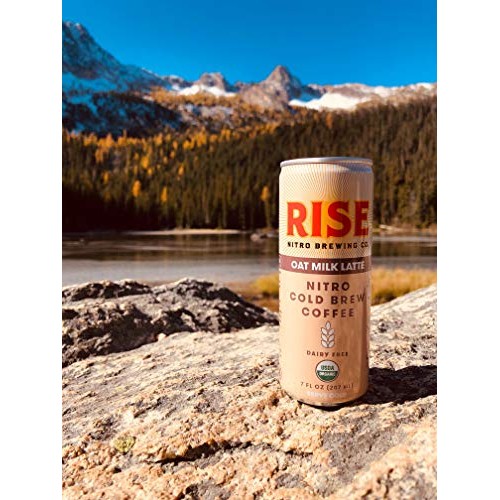 Rise Brewing Co. | Oat Milk Nitro Cold Brew Latte 4 7 Fl. Oz. C