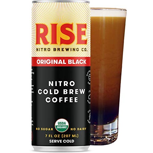 Rise Brewing Co. | Original Black Nitro Cold Brew Coffee | Sugar