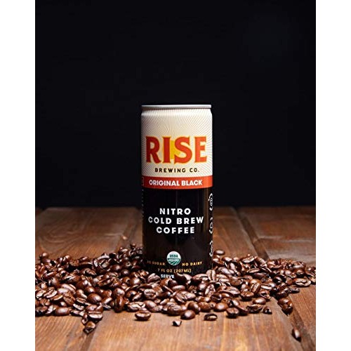 Rise Brewing Co. | Original Black Nitro Cold Brew Coffee | Sugar