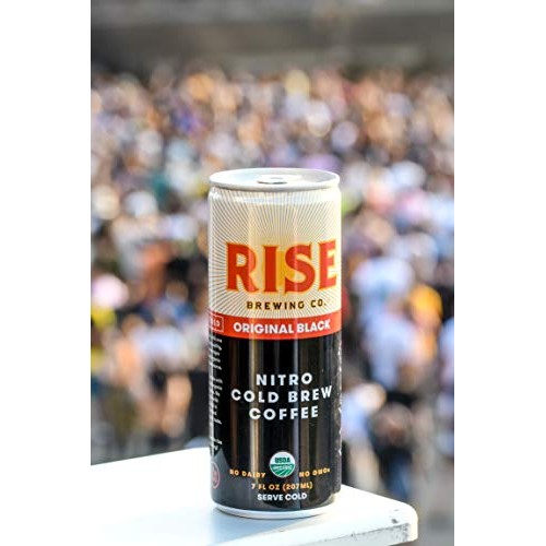 Rise Brewing Co. | Original Black Nitro Cold Brew Coffee | Sugar