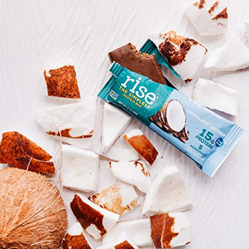 Rise Pea Protein Bar, Carob Coconut, Soy Free, Paleo Breakfast &Amp;