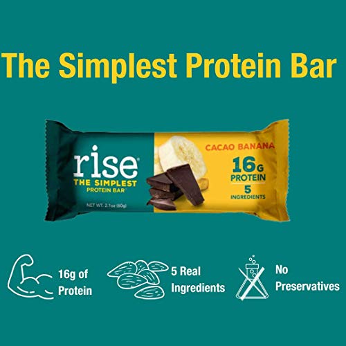 Rise Whey Protein Bar, Almond Honey, Healthy Breakfast &Amp; Snack B
