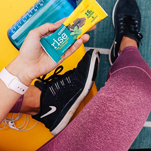 Rise Whey Protein Bar, Mint Carob Chip, Healthy Breakfast &Amp; Snac